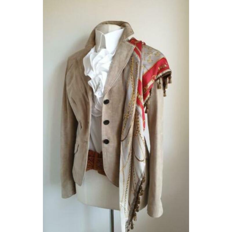 Mark suede leren jasje