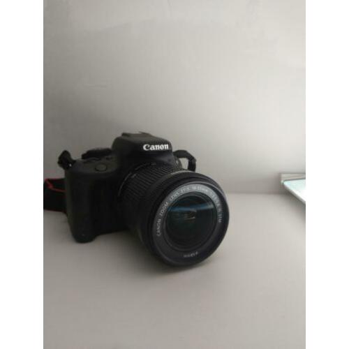 Canon EOS 100D extra tas en accu BIJNA GRATIS