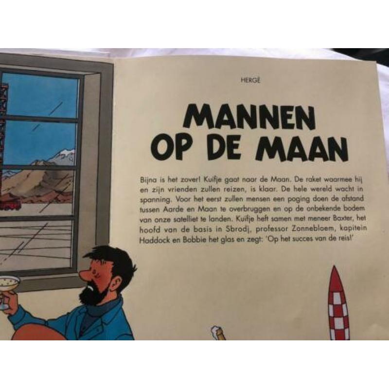 Kuifje Mannen op de Maan pop-up