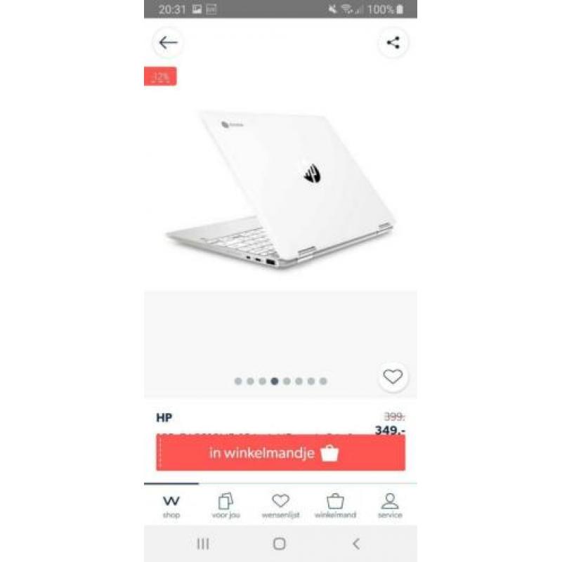 HP chromebook nieuw in de doos!!!!