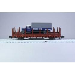 Goederenwagon type Kbs met Mb LO 2750, DB