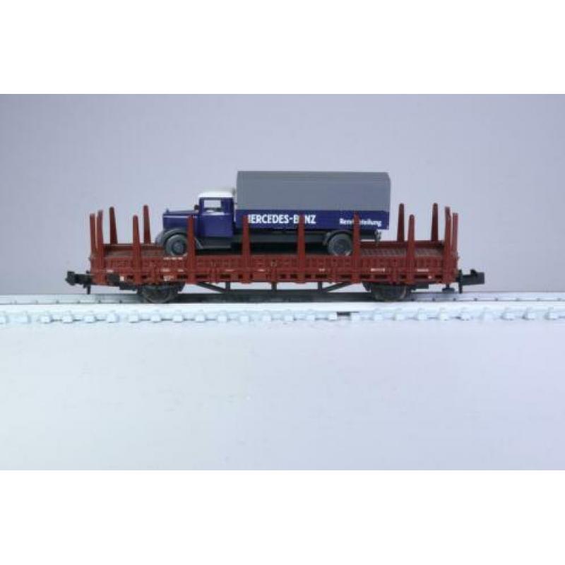 Goederenwagon type Kbs met Mb LO 2750, DB