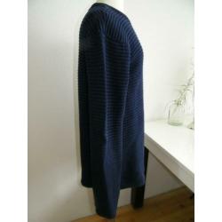 Heren Trui Donkerblauw Maat L