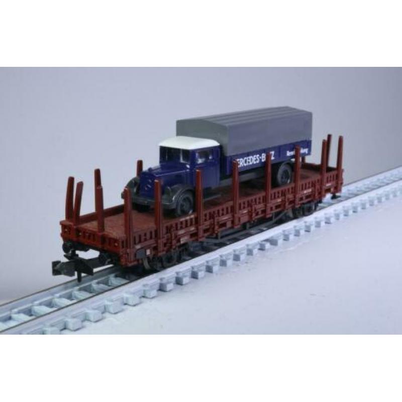 Goederenwagon type Kbs met Mb LO 2750, DB