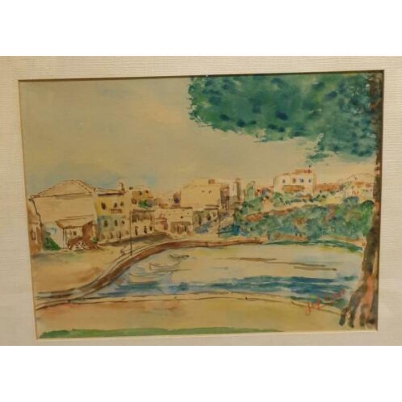 Jef Last - aquarel