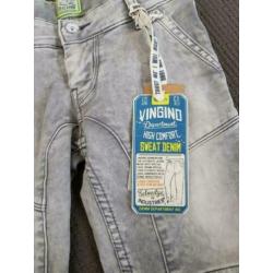 Vingino Curt korte broek grijs 110, draagmaat 116 -122