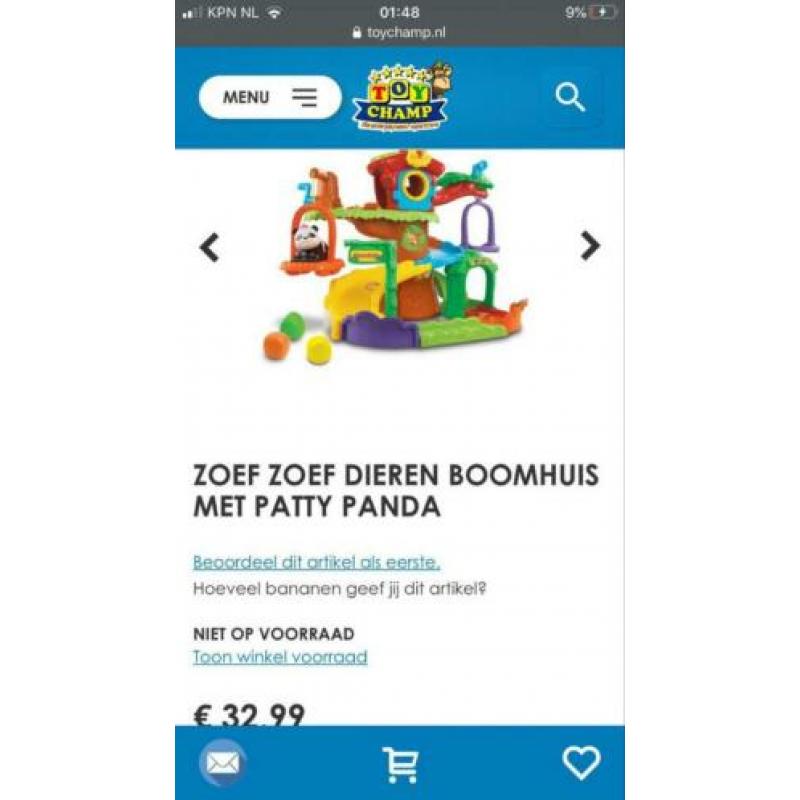 Diverse Vtech zoefzoef