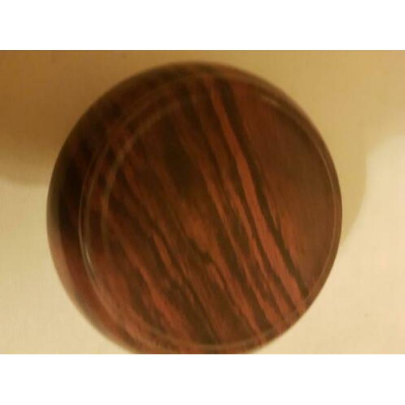Mooi blik met rozen en hout motief