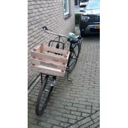 Zwarte meisjesfiets Popal 28 inch