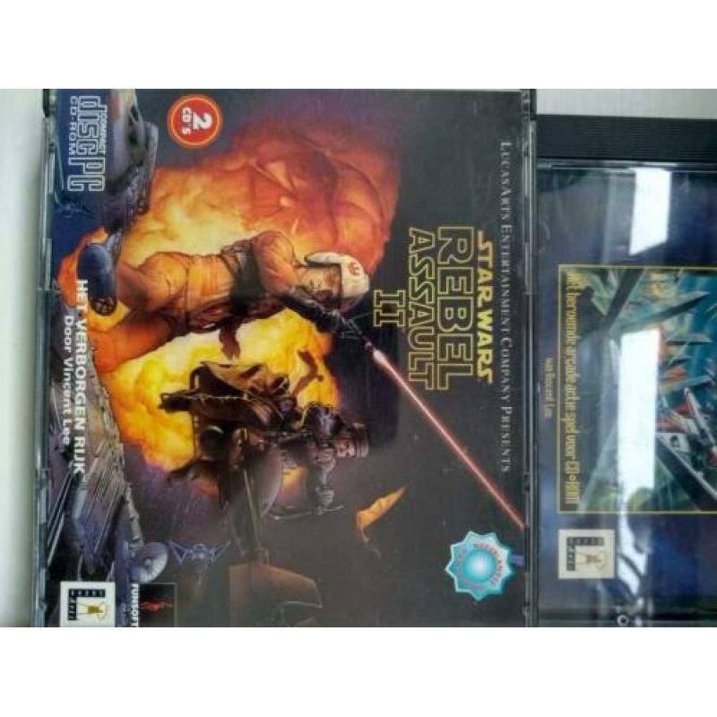 collectie klassieke Starwars PC games