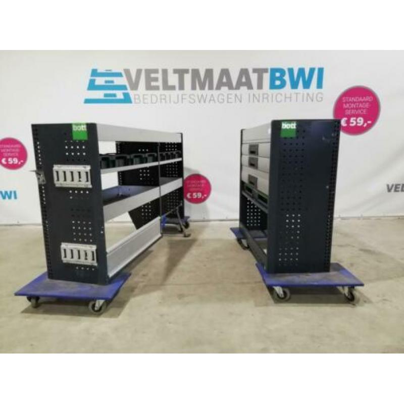 BOTT inrichting vivaro trafic talento transporter vito bus