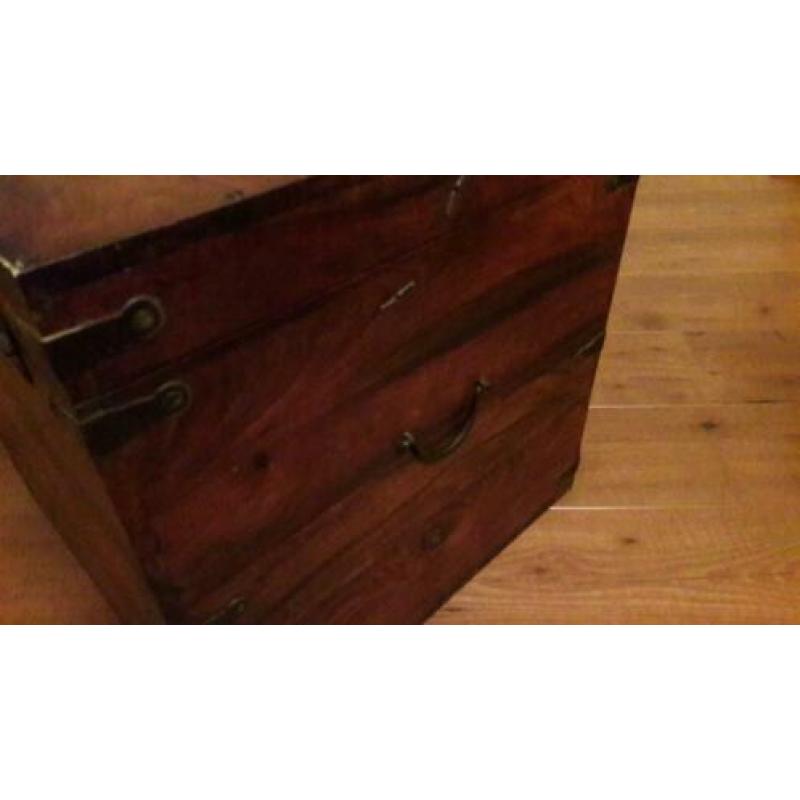 Houten kist 48*48*48cm