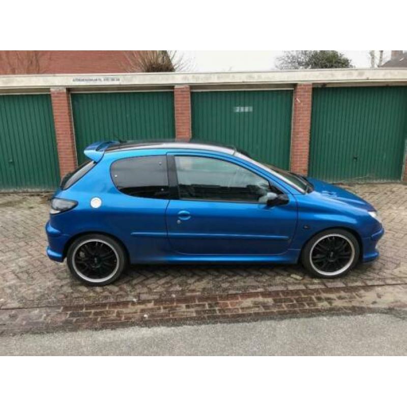 Peugeot 206 2.0 16V 130KW RC 3D 2003 Blauw