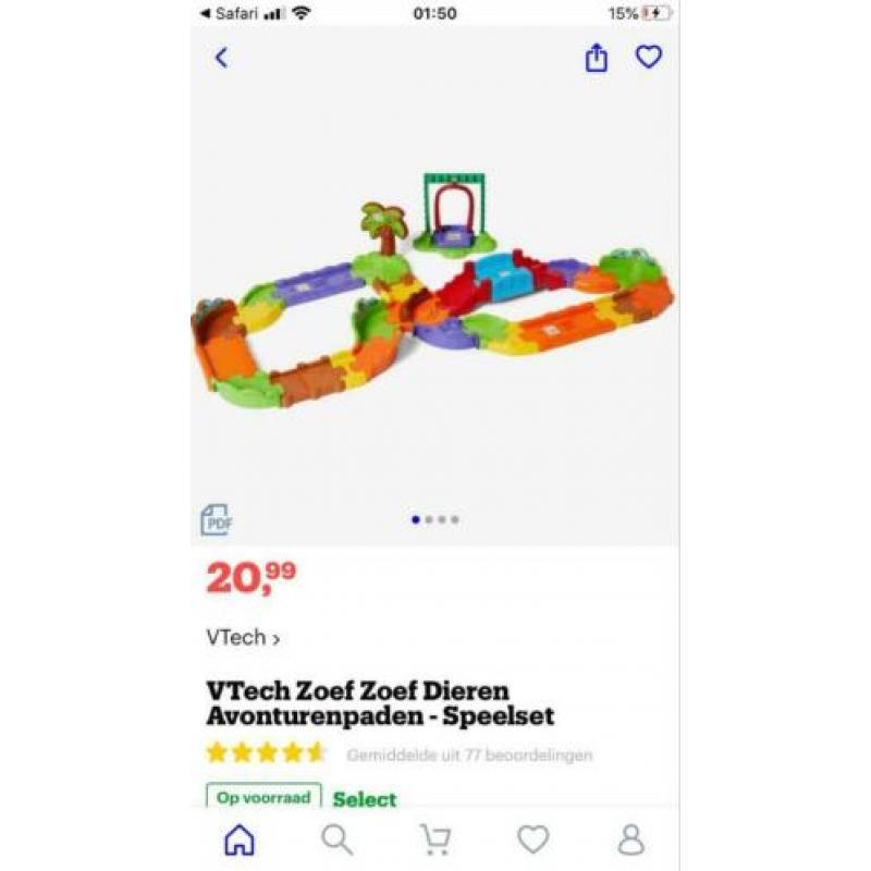 Diverse Vtech zoefzoef