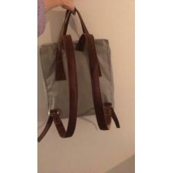 Simpele rugtas met shopper handvatten