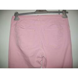 Benetton roze skinny mt.31 *NIEUW*