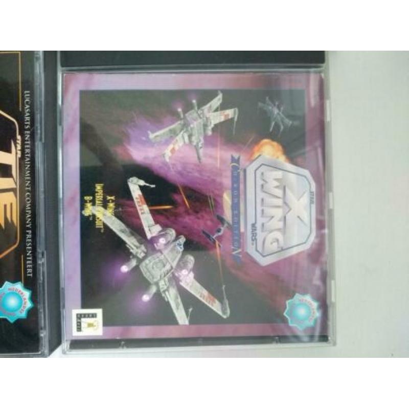 collectie klassieke Starwars PC games