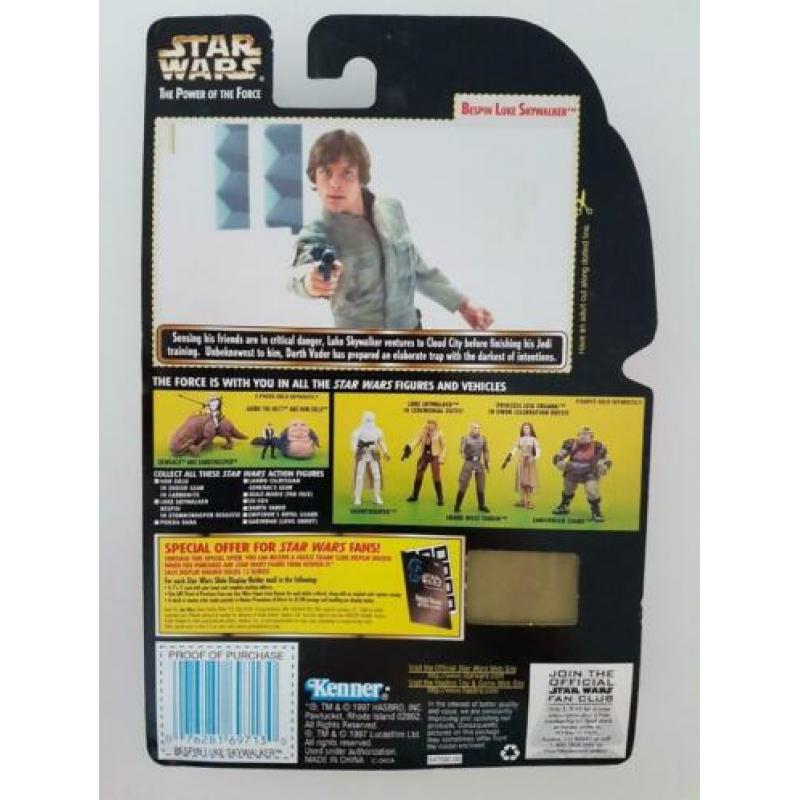 -40% Star Wars POTF FF Bespin Luke Skywalker (Marie variant)