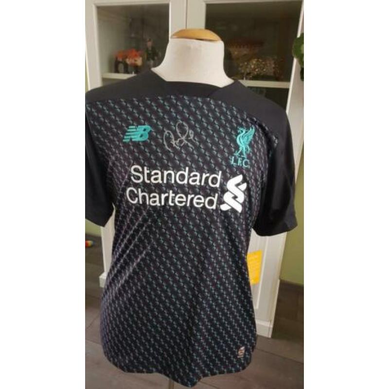 Firmino handgesigneerd shirt Liverpool!
