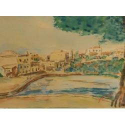 Jef Last - aquarel