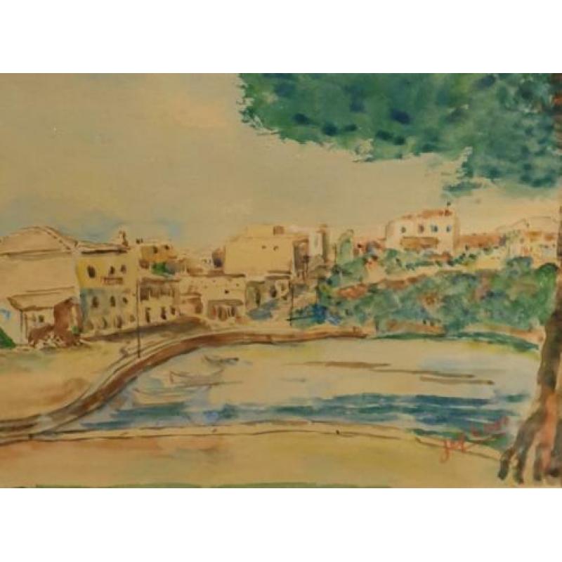 Jef Last - aquarel