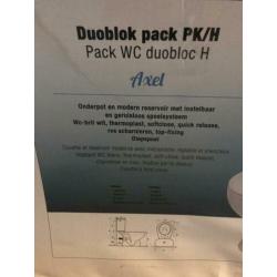 Duoblok wc pack pk/h toilet