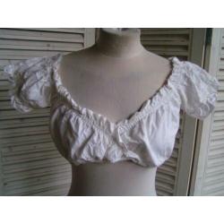 tiroler dirndl jurk schort blouse maat 34 nr HH 1000