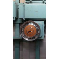 Wandklok Mercedes benz oldtimer sierdop chroom