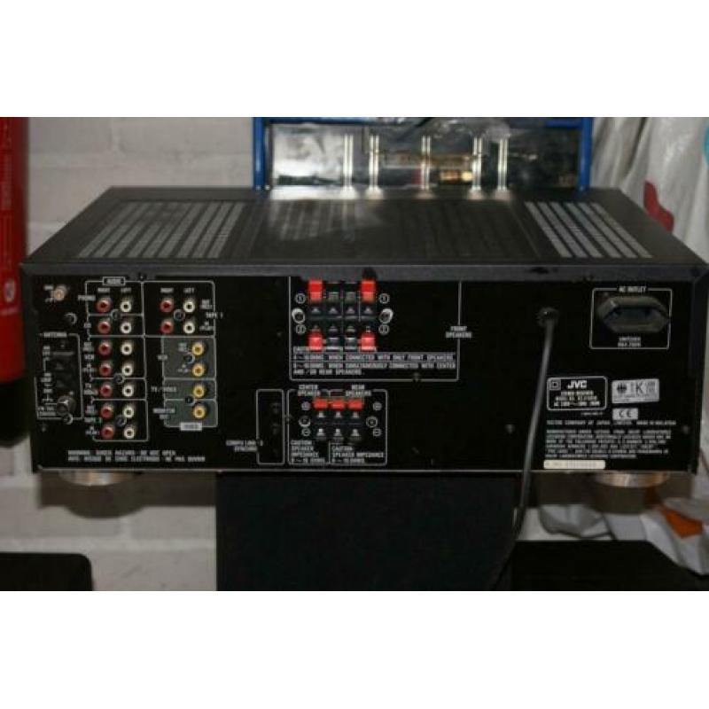 jvc reciever rx 616 r inclusief 2.1 speakers evt sony speake