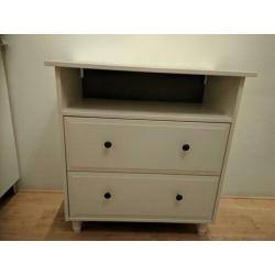 Ikea commode ladekast wit zgan
