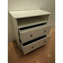 Ikea commode ladekast wit zgan
