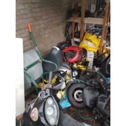 Heel veel scooter onderdelen
