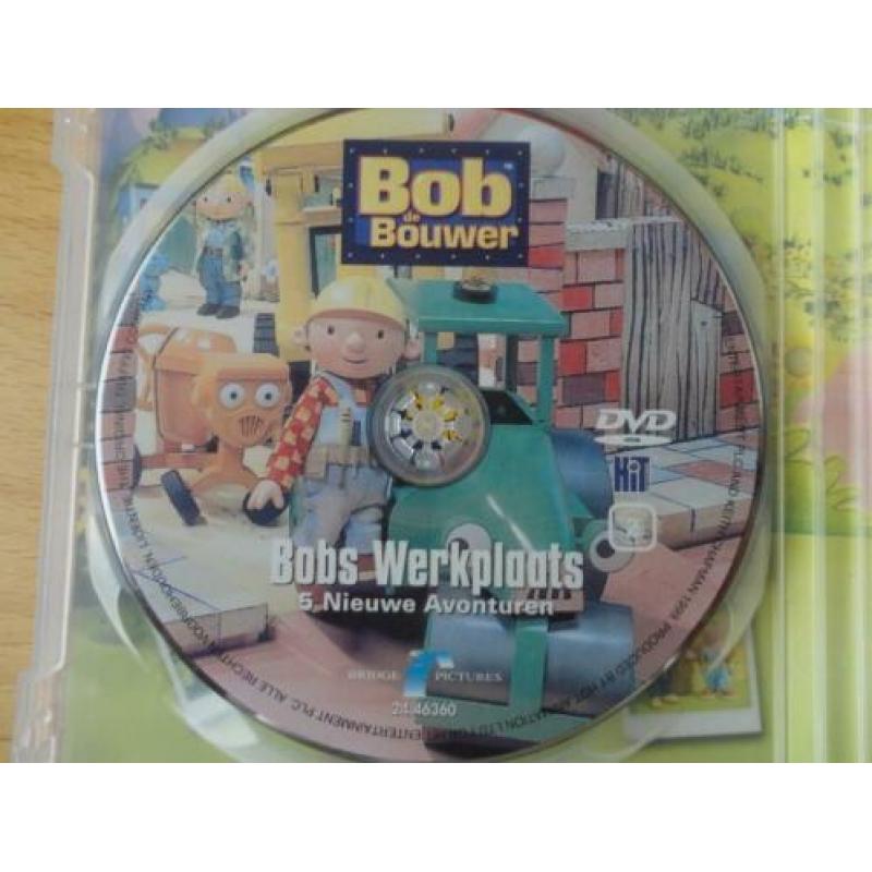 3 DVD's Bob de bouwer