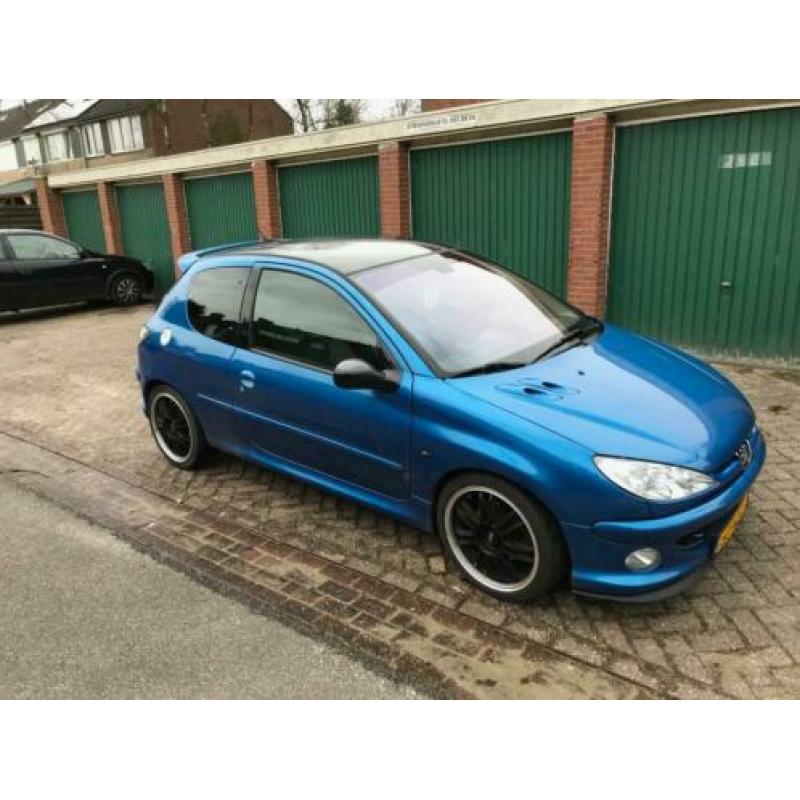 Peugeot 206 2.0 16V 130KW RC 3D 2003 Blauw