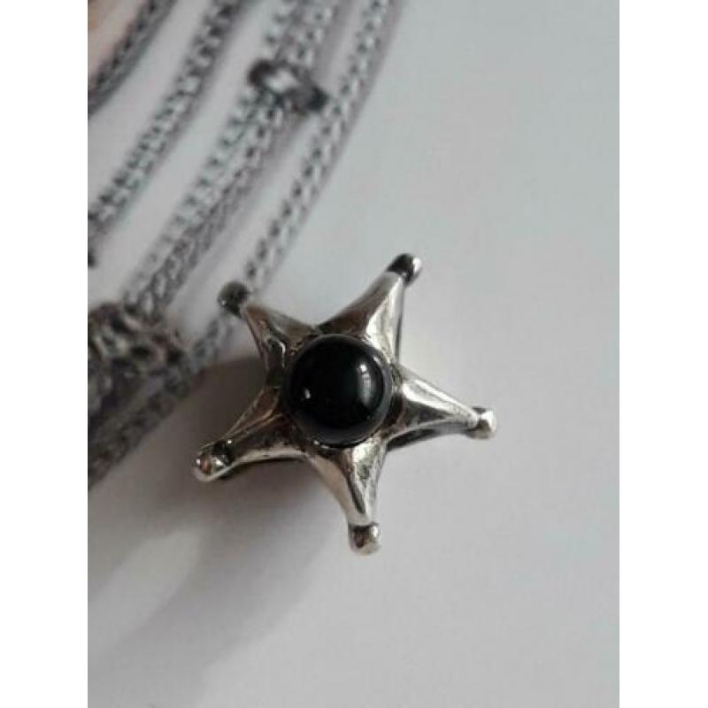 Ster Van Zuiverheid *Zwarte Onyx* Edelsteen Van Trollbeads