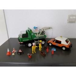 Playmobil vintage 3473 takelwagen met cabrio