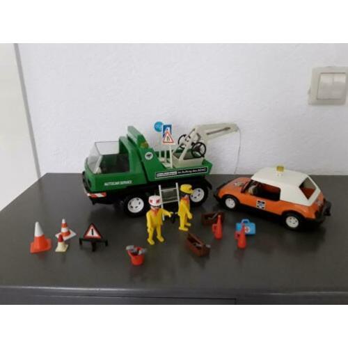 Playmobil vintage 3473 takelwagen met cabrio