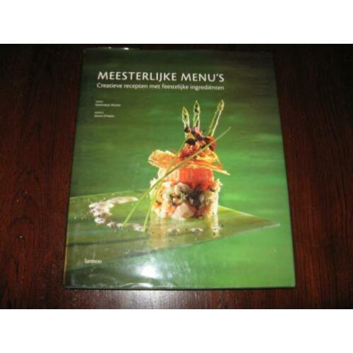 ,,Meesterlijke menu,s,, Dominique Wynter