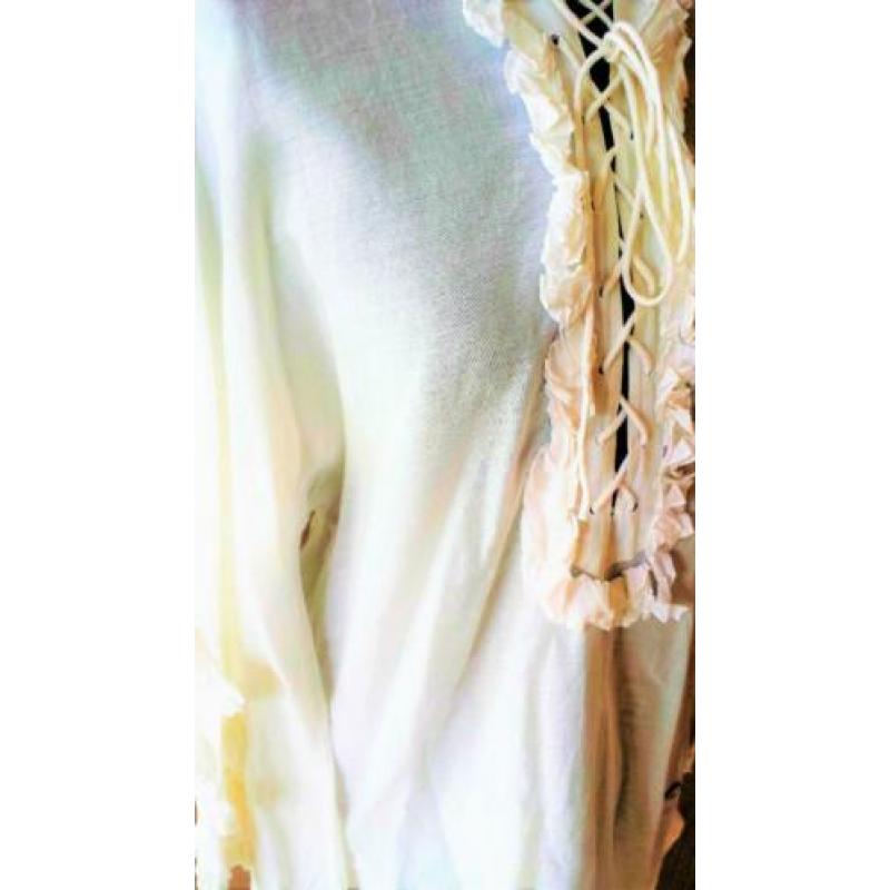 ROBERTO CAVALLI witte zomer tuniek