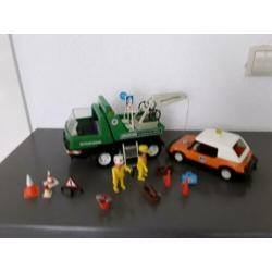 Playmobil vintage 3473 takelwagen met cabrio