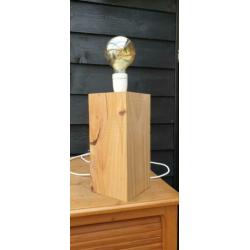 Mooie lampen op hout
