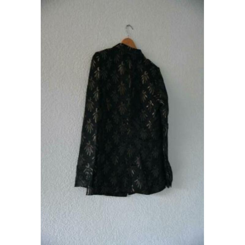 Colbert zwart / goud H&M maat 38 - nieuw!
