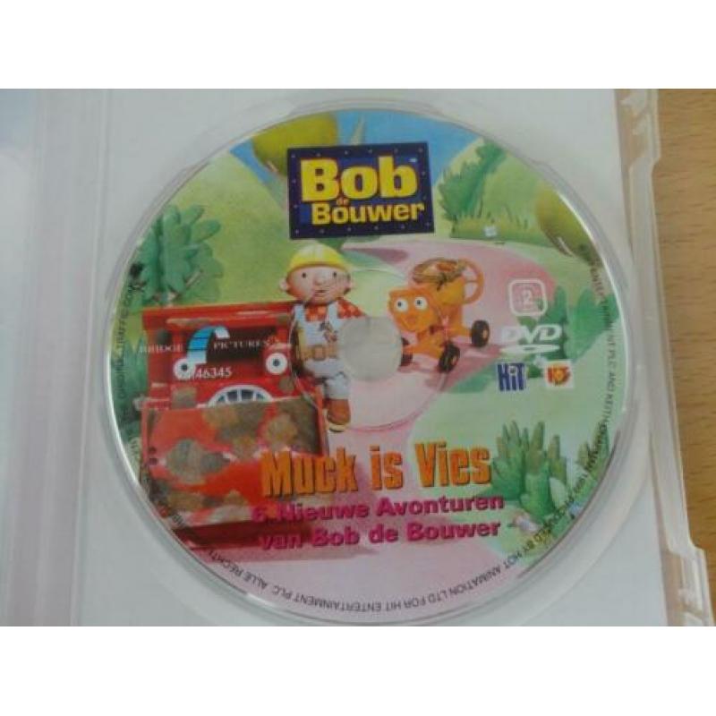 3 DVD's Bob de bouwer
