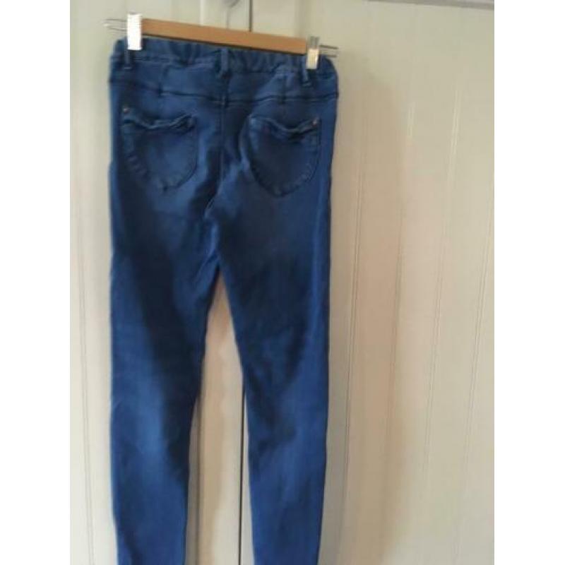 Nameit name-it spijkerbroek skinny meisjes mt 158 als nieuw
