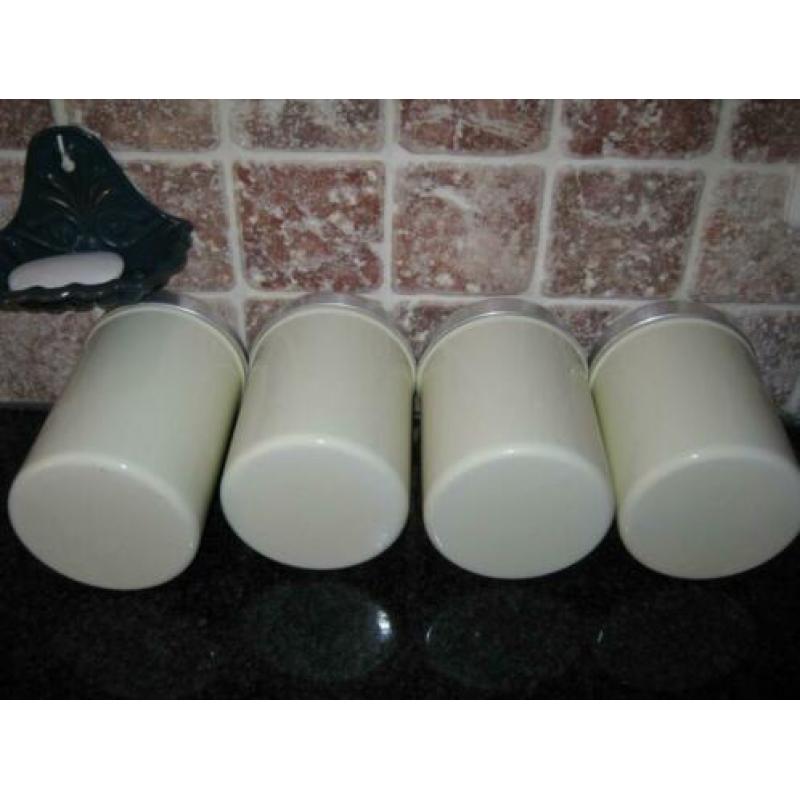 creme, beschuit koffie thee suikerbussen