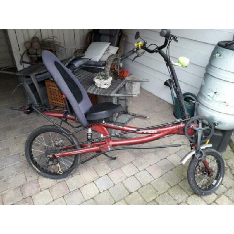 chopper ligfiets met 9 versnellingen vorig jaar