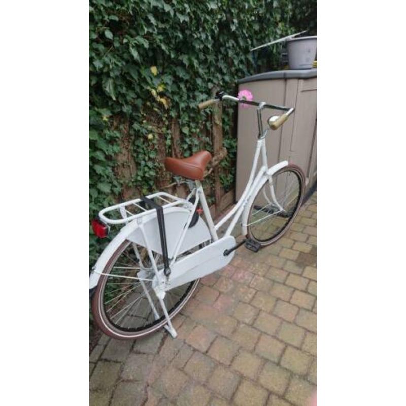 Witte Omafiets 28 inch