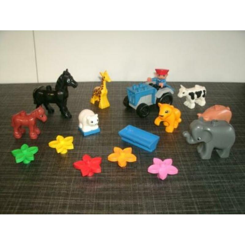 duplo dieren / tractor - 99-921
