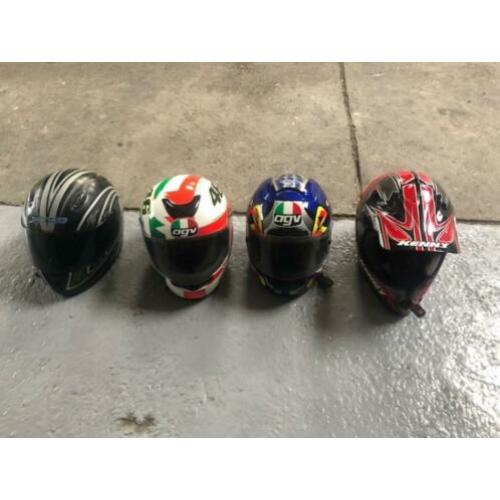 Motor - helmen - schoenen - pak - handschoenen