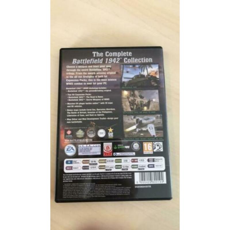 Complete PC game Battlefield 1942 incl codes